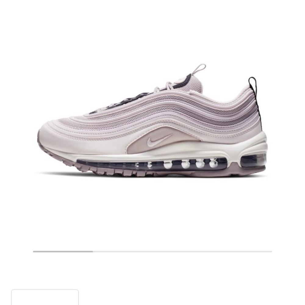Size 6.5 Nike Air Max 97 pink/black/purple. Worn 3 times. Great condition.